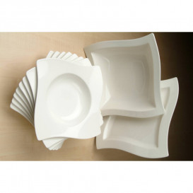 Салатниця Villeroy & Boch NewWave 33х33 см преміум фарфор білий 10-2525-3320