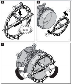 Складальне пристосування для Hansgrohe iBox universal 93124000