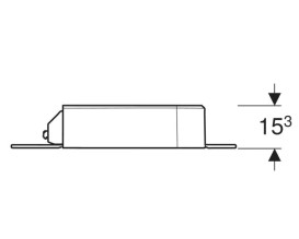 Мережевий блок живлення Geberit One для шини DALI для ComfortLight 502.829.00.1