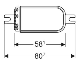 Мережевий блок живлення Geberit One для шини DALI для ComfortLight 502.829.00.1