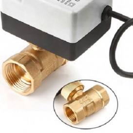 Шаровой клапан Tervix Pro Line ORC 2-ходовой н/з 1'' DN25 с электроприводом латунь 201032