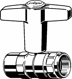 Шаровой кран Viega Easytop 2275.2 DN15хRp½ кремниевая бронза 746827