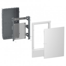 Щит мультимедийный Schneider Electric Resi9 MP встраиваемый 2 ряда 24 модуля пластик белый MIP212FU