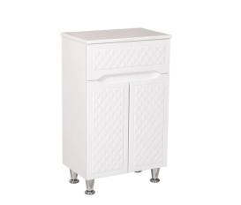 Шкафчик для ванной напольнй Аквародос Родорс 51х85 см ДСП/МДФ белый АР000001185