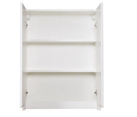 Шкафчик для ванной подвесной Аквародос Квадро 60х80 см ДСП/МДФ белый АР000001080