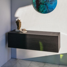 Шкафчик для ванной подвесной Laufen Boutique 120x36x38 см ЛДСП/МДФ темный дуб H4090301502511