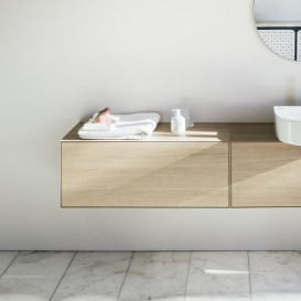 Шкафчик для ванной подвесной Laufen Boutique 90x50x43 см ЛДСП/МДФ светлый дуб H4090101502501