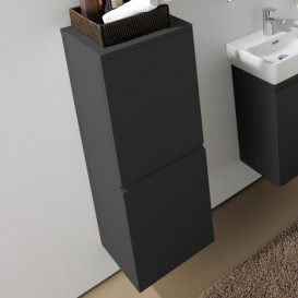 Полупенал підвісний Laufen Pro S 35х100 см МДФ сірий графіт H4831120954801