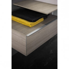 Шкафчик для ванной подвесной Laufen Space 78,9x51,8x24,9 см HPL светлый орех H4111611601011