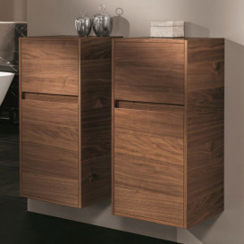 Шкафчик для ванной Villeroy & Boch Antheus 40х40 см петли слева МДФ американский орех B06700PV