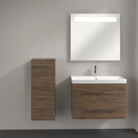 Шафка для ванної Villeroy & Boch Avento 35х40,4 см петлі зліва ДСП дуб Арізона A89500VH