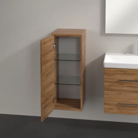 Шкафчик для ванной Villeroy & Boch Avento 35х40,4 см петли слева ДСП дуб канзас A89500RH