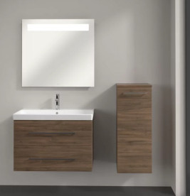 Шафка для ванної Villeroy & Boch Avento 35х40,4 см петлі праворуч ДСП дуб Арізона A89501VH