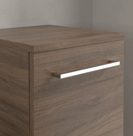 Шафка для ванної Villeroy & Boch Avento 35х40,4 см петлі праворуч ДСП дуб Арізона A89501VH