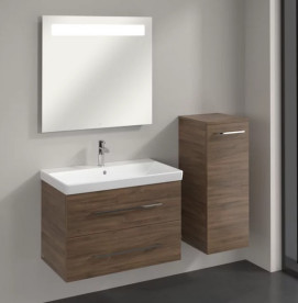 Шафка для ванної Villeroy & Boch Avento 35х40,4 см петлі праворуч ДСП дуб Арізона A89501VH