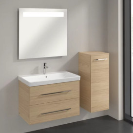 Шафка для ванної Villeroy & Boch Avento 35х40,4 см петлі праворуч ДСП північний дуб A89501VJ