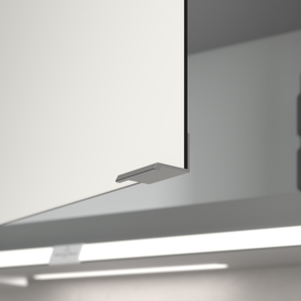 Шафка для ванної Villeroy & Boch My View Now 60x75 см з підсвічуванням алюміній/дзеркало A4556L00