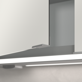 Шафка для ванної Villeroy & Boch My View Now 120x75 см з підсвічуванням алюміній/дзеркало A4571200