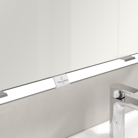 Шафка для ванної Villeroy & Boch My View Now 120x75 см з підсвічуванням алюміній/дзеркало A4571200