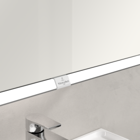 Шкафчик для ванной Villeroy & Boch My View Now 60x75 см с подсветкой алюминий/зеркало A4576R00