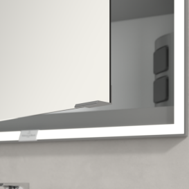 Шкафчик для ванной Villeroy & Boch My View Now 60x75 см с подсветкой алюминий/зеркало A4586L00