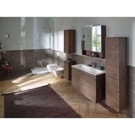 Шафка підвісна Geberit Selnova Square 33х29,7 см ДСП темний горіх 501.274.00.1