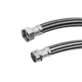 Шланг антивибрационный для систем водоснабжения и отопления Kroner KRP80-1BHP 80 см 1'х1' ВН CV031248