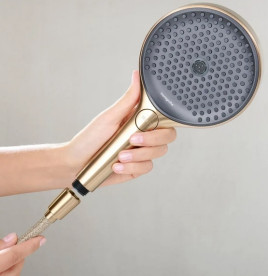 Шланг для душа Hansgrohe Designflex 175 см текстильный бронза 28240140