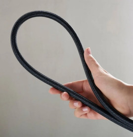 Шланг для душа Hansgrohe Designflex 175 см текстильный черный матовый 28240670