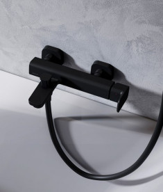 Шланг для душу Ravak 150 см пластик чорний матовий X07P568