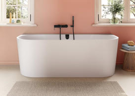 Шланг для душу Villeroy & Boch Universal Showers 160 см ПВХ матовий чорний TVC000034000K5