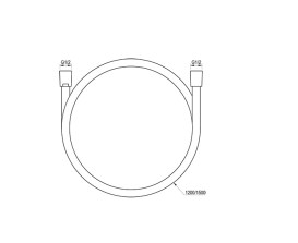 Шланг для гигиенического душа Ravak 150 см пластик хром X07P1453