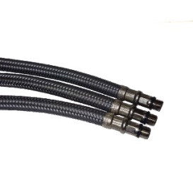 Шланг для подключения смесителя Fado Flex 80 см M10х ½'' игла короткая с PE оплеткой ZNKT80