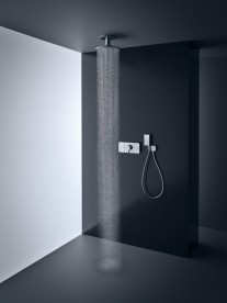 Шланговое подсоединение Hansgrohe Axor One с держателем хром 45723000