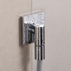 Шланговое подсоединение Hansgrohe FixFit Fine Е с обратным клапаном хром 28883000