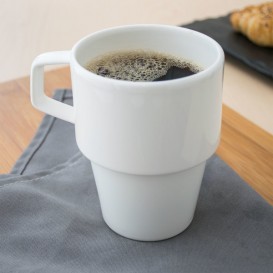 Штабелируемая кружка с ручкой Villeroy & Boch Affinity 0.4л белый 16-4004-4895