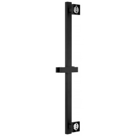 Штанга для душу Kroner KRP Edelstahl Kubus-SCH230 65 см нержавіюча сталь чорний CV034876