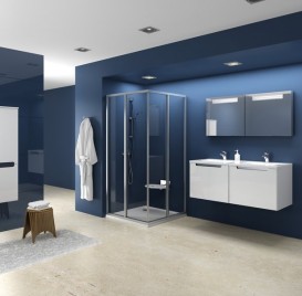 Штанга для душа Ravak 972.00 с держателем ручного душа хром X07P012