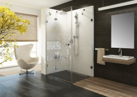 Штанга для душа Ravak 973.00 з власником ручного душа хром X07P014