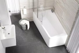 Шторка для прямоугольной ванны Ravak 10° 10CVS2-100 L двухэлементная профиль полированный алюминий стекло transparent 7QLA0C03Z1