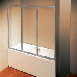 Шторка для прямокутної ванни Ravak Supernova AVDP3-120 профіль сатин скло transparent 40VG0U02Z1