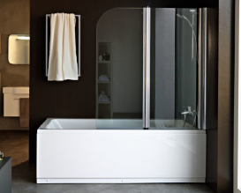 Шторка для ванной Kolpa-san Sole TP 112/K UNI прозрачный 514862