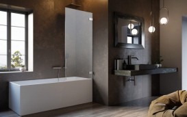 Шторка для ванной Radaway Arta QL PNJ I 30-100 см правая хром/прозрачное стекло 10102500-03-01R