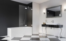 Шторка для ванной Radaway Essenza Pro White PND II 100 см правая белый/прозрачное стекло 10102100-04-01R