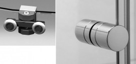 Шторка для ванної Radaway Vesta DWD 150 напівпрозоре скло фабрик / хром 203150-06