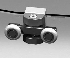 Шторка для ванной Radaway Vesta DWJ 160 прозрачное стекло/хром 209116-01-01