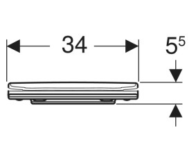 Сиденье для детского унитаза Geberit Bambini с функцией поддержки дюропласт лесная зелень 502.971.79.1