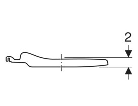 Сиденье для детского унитаза Kolo Bambi полипропилен белый 1101912UA