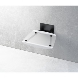 Сиденье для душа Ravak OVO-B прозрачный/черный B8F0000045