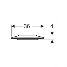 Сиденье для унитаза Geberit Selnova Comfort антибактериальное дюропласт белый 500.134.01.1